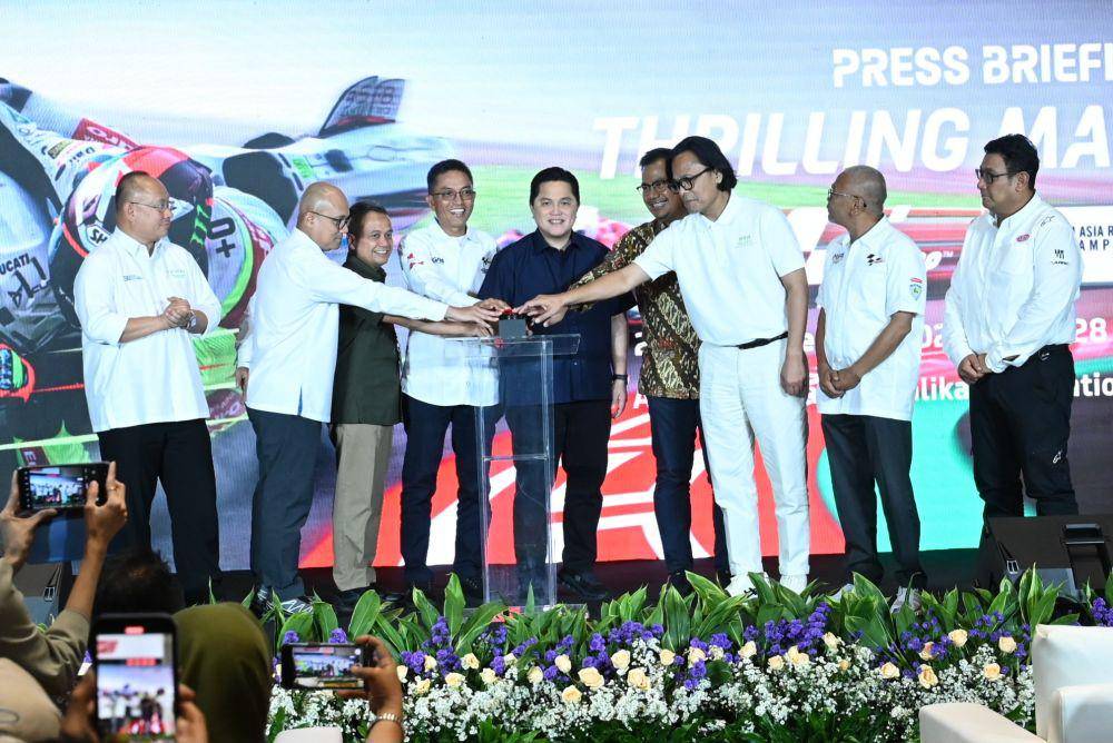 Pertamina kembali hadir dalam ajang penyelenggaraan Pertamina Grand Prix of Indonesia 2024 (MotoGP) dan Asia Road Racing Championship (ARRC) di Pertamina Mandalika International Circuit Tahun 2024. (Dok. Pertamina)