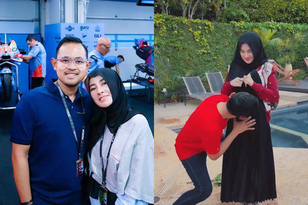 7 Potret Bahagia Shandy Purnamasari Umumkan Kehamilan Anak Ketiga