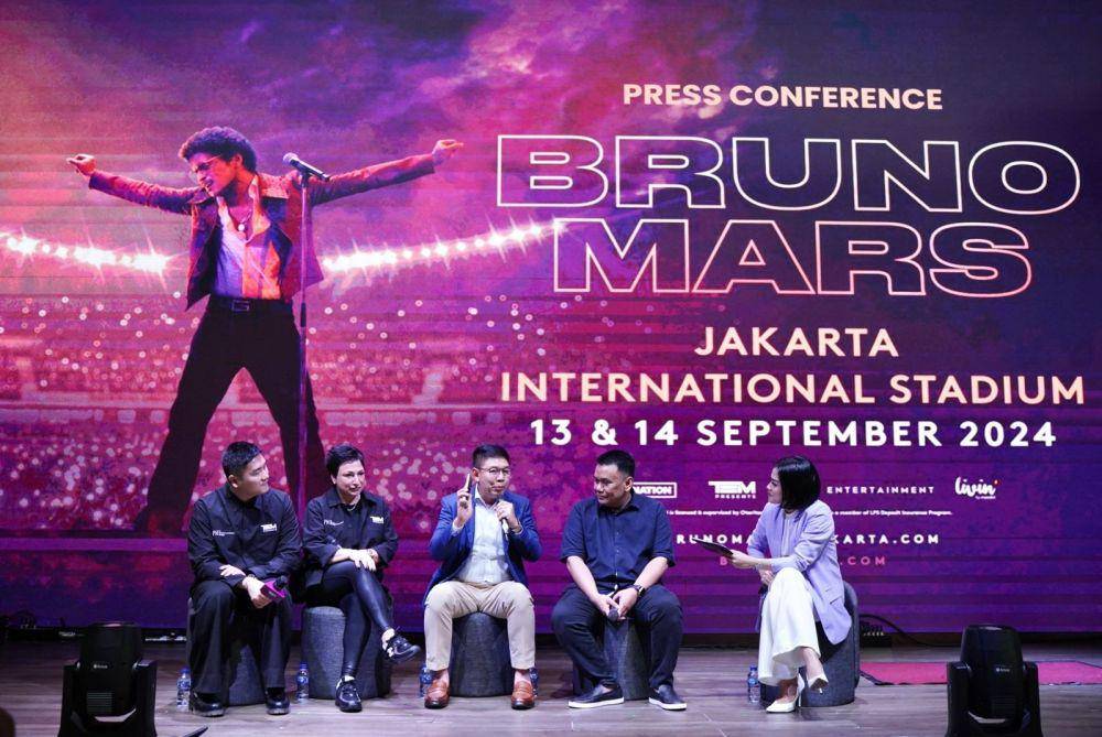 Bank Mandiri resmi ditunjuk sebagai Official Banking Partner konser Bruno Mars yang akan digelar megah di Jakarta International Stadium (JIS), pada 13 dan 14 September 2024. (Dok. Mandiri)