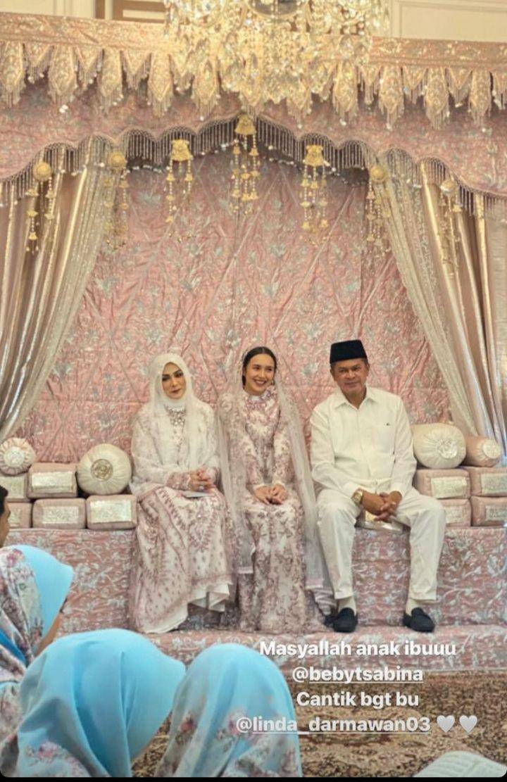 Momen pengajian Beby Tsabina (Instagram.com/taridjo)