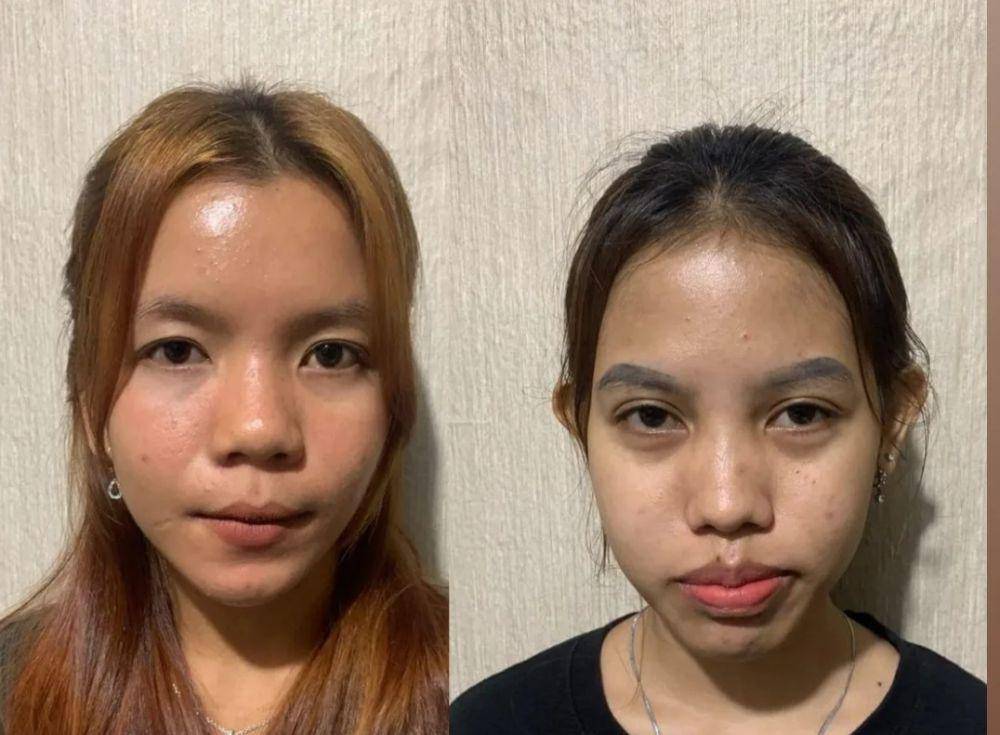 Tampang duo selebgram asal Kota Metro PM dan BA. (DOK. Polres Metro).