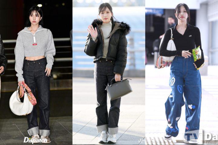 10 Inspirasi Fashion Style ala Mina TWICE, Modis Seharian!
