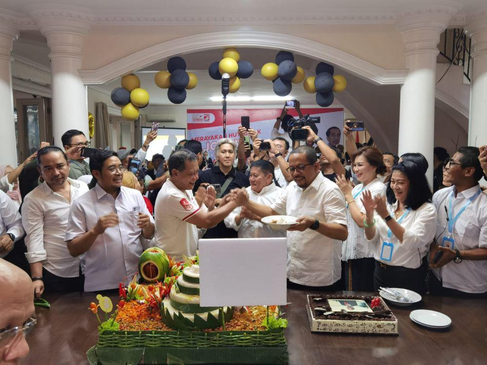 Relawan Rayakan Ulang Tahun Jokowi, Pastikan Kawal Prabowo-Gibran