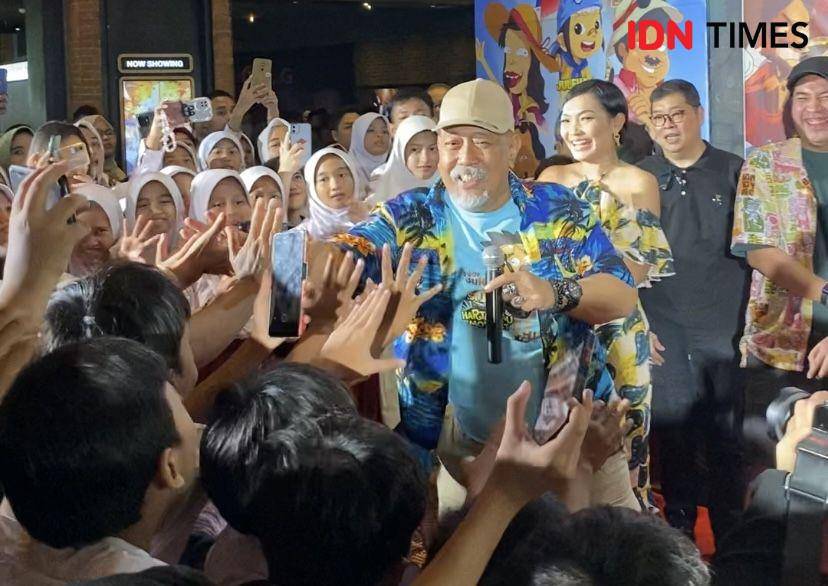 potret artis di gala premiere film Si Juki the Movie: Harta Pulau Monyet (dok. IDN Times/Rani Asnurida)