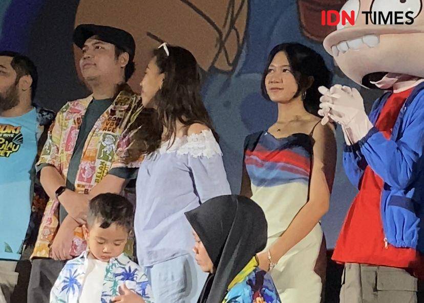 potret artis di gala premiere film Si Juki the Movie: Harta Pulau Monyet (dok. IDN Times/Rani Asnurida)