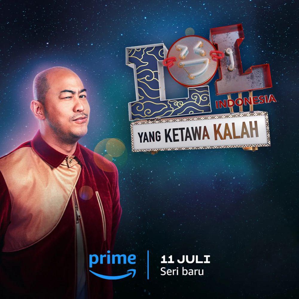Pandji Pragiwaksono di LOL Indonesia: Yang Ketawa Kalah (dok. Prime Video/LOL Indonesia: Yang Ketawa Kalah)