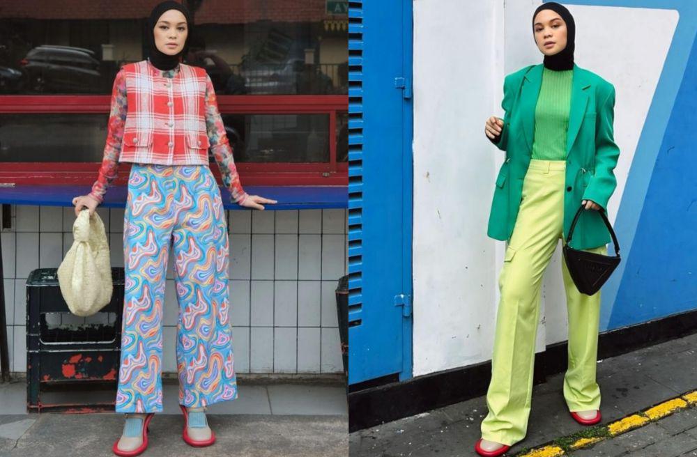 9 Inspirasi Pop Up Look Style ala Tantri Namirah, Cheerful Abis!