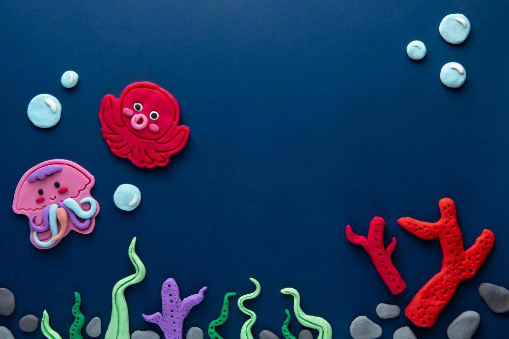 ilustrasi tema bawah laut (freepik.com/freepik)