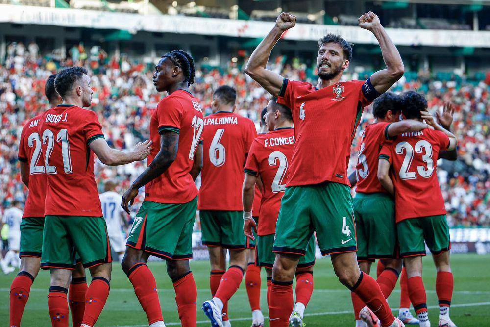 potret selebrasi skuad Portugal (x.com/secelaoportugal)