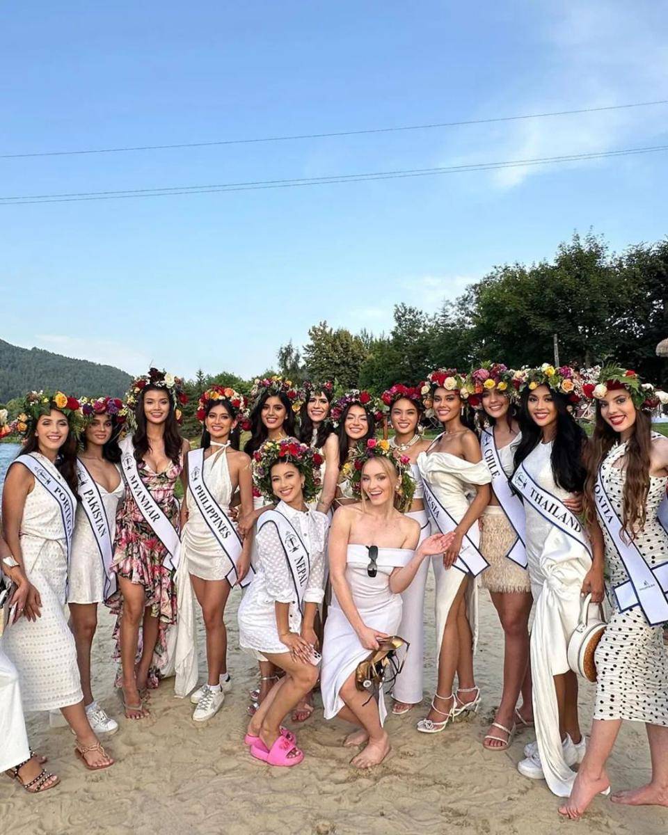 Potret Finalis Miss Supranational 2024 di Summer Solstice Party (Instagram.com/misssemcensura)