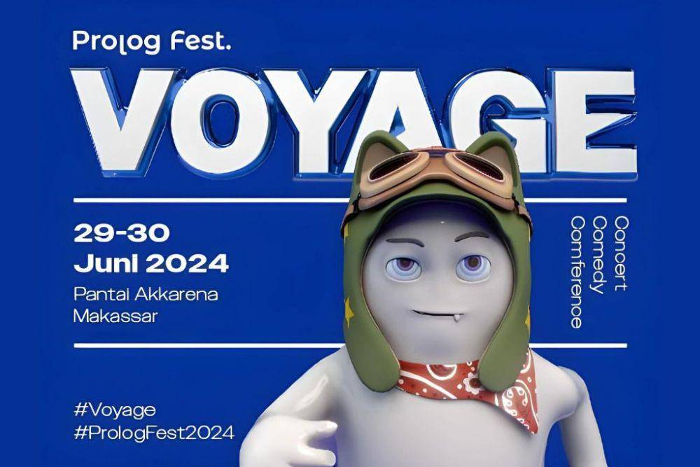 Poster Prolog Fest 2024 yang berlangsung pada 29-30 Juni 2024 di Pantai Akkarena Makassar. (Dok. Prolog Events Platform)