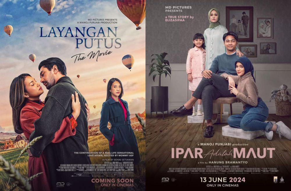 11 Film Non Horor Produksi MD Pictures Tembus 1 Juta Penonton