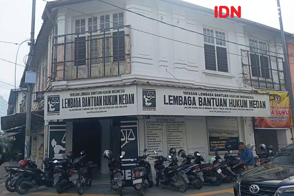 Lembaga Bantuan Hukum (LBH) Medan. (IDN Times/Prayugo Utomo)