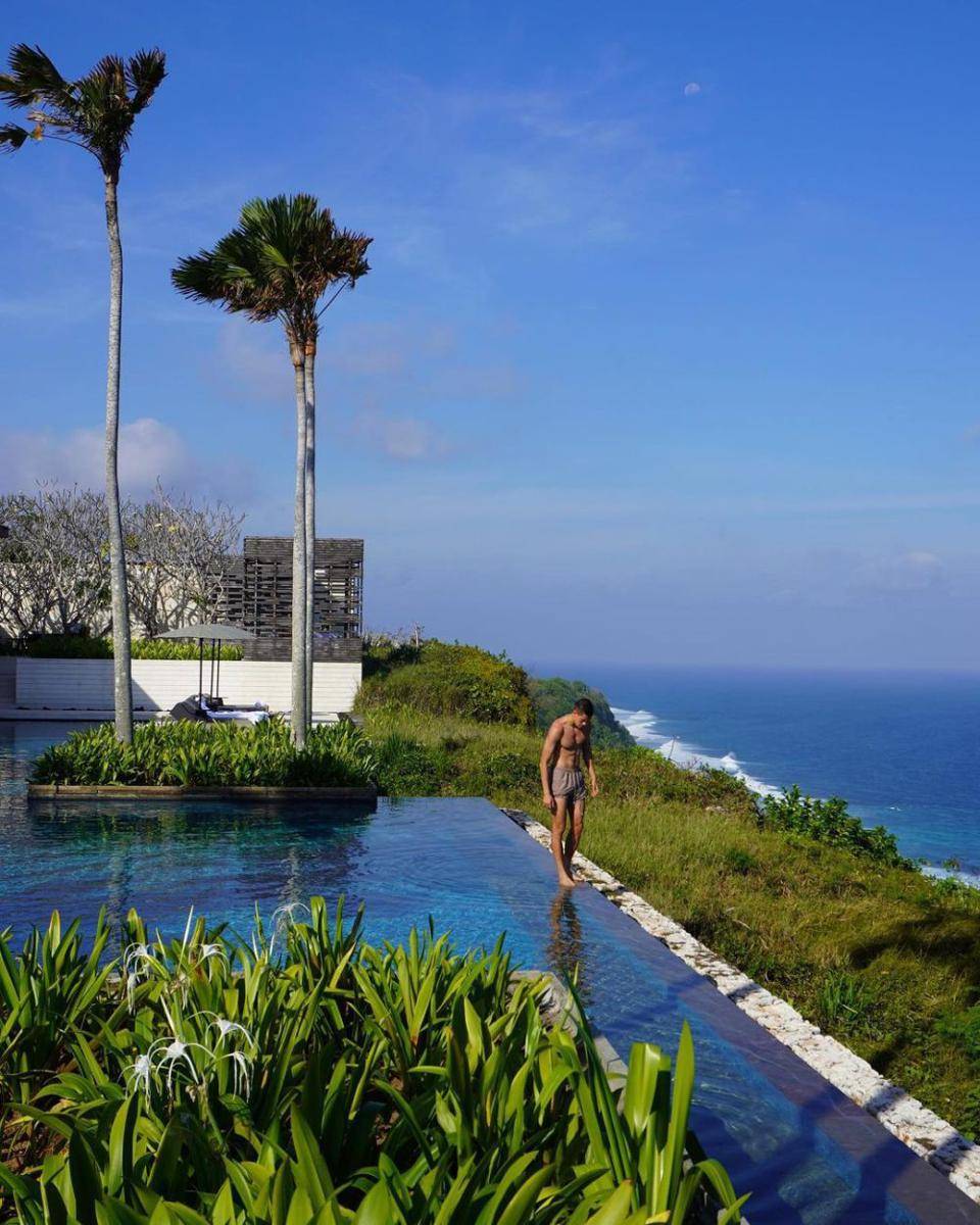 potret Jay Idzes liburan di Bali (instgaram.com/jayidzes)