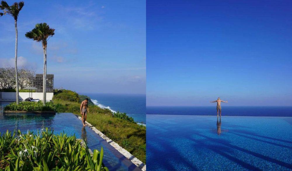 7 Potret Jay Idzes Liburan di Uluwatu, Bali, Hasil Fotonya Estetik!