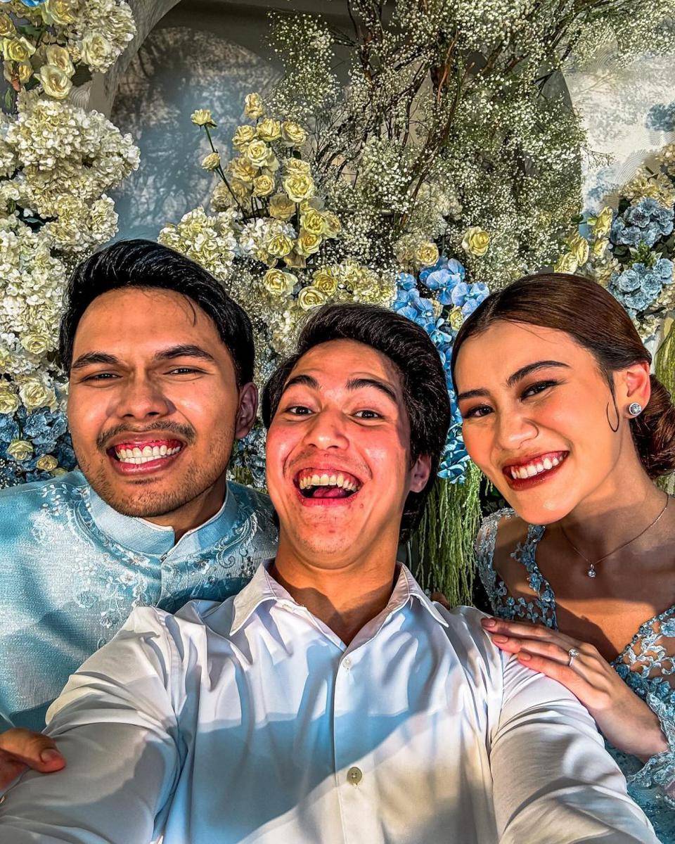 tamu artis di lamaran Thariq Aaliyah (Instagram.com/elelrumi)