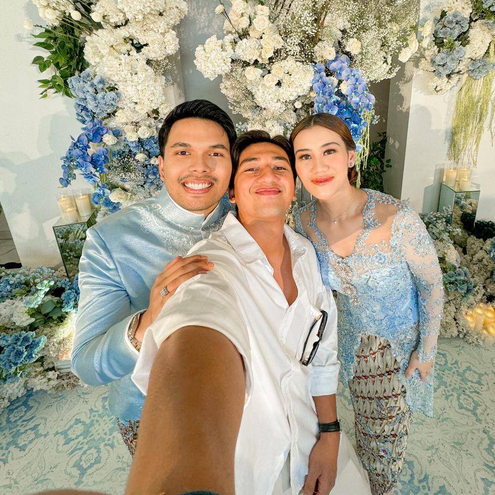 tamu artis di lamaran Thariq Aaliyah (Instagram.com/harrisvriza)