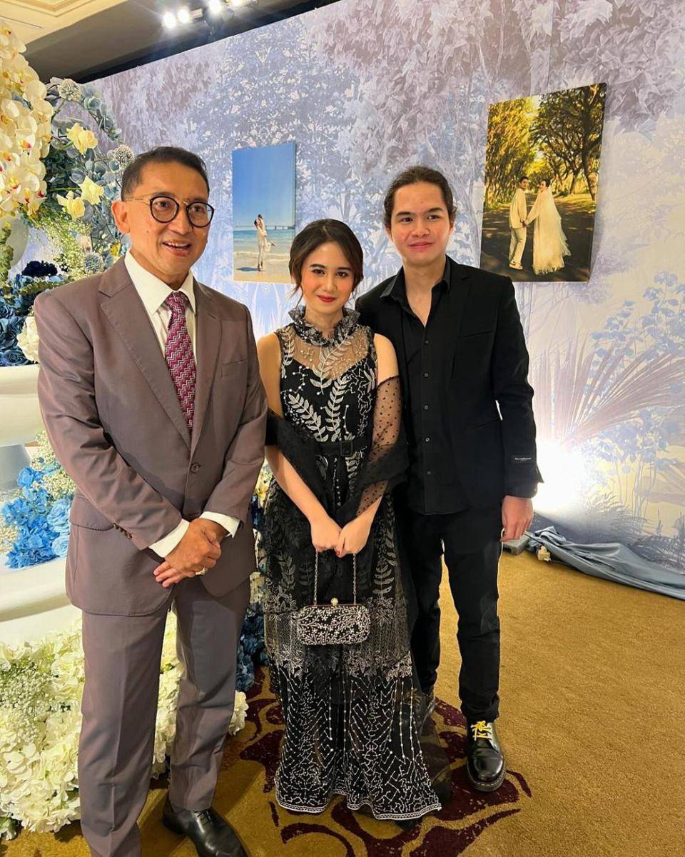 potret Tissa Biani di pernikahan Rizki-Beby (instagram.com/tissabiani)
