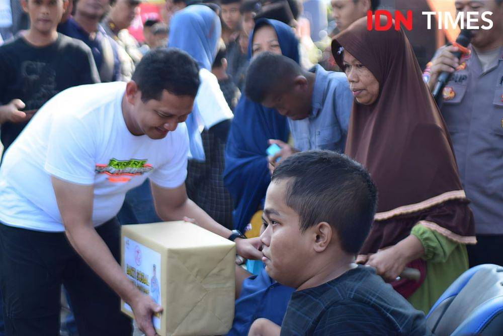 Pola pendekatan dengan masyarakat untuk menumbuhkan kepedulian, Minggu (24/6/2024).(IDN Times/Cokie Sutrisno)