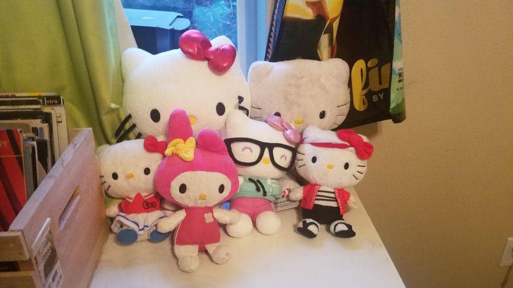 potret koleksi boneka Sanrio (reddit.com/user/deldge)