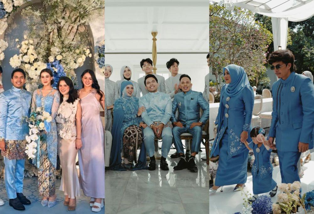 11 Gaya Keluarga dan Tamu di Lamaran Aaliyah Massaid-Thariq Halilintar