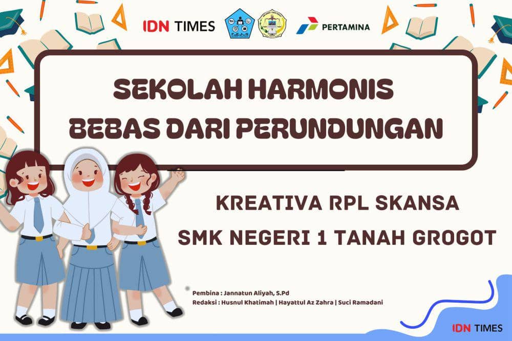 [MADING] Sekolah Harmonis, Bebas Dari Perundungan