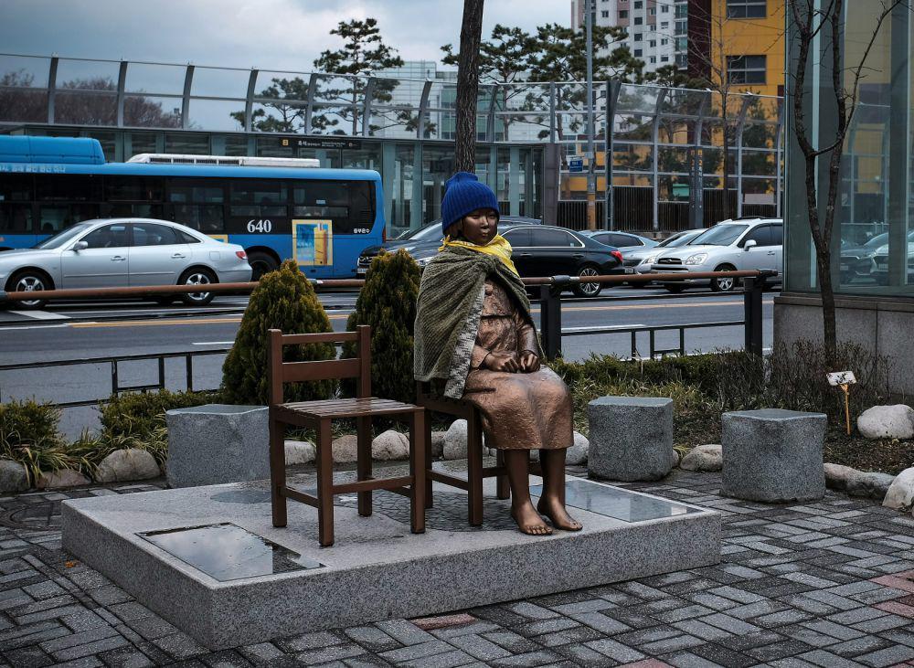 Patung Perempuan Penghibur Korban Perang Jepang Dibangun di Italia