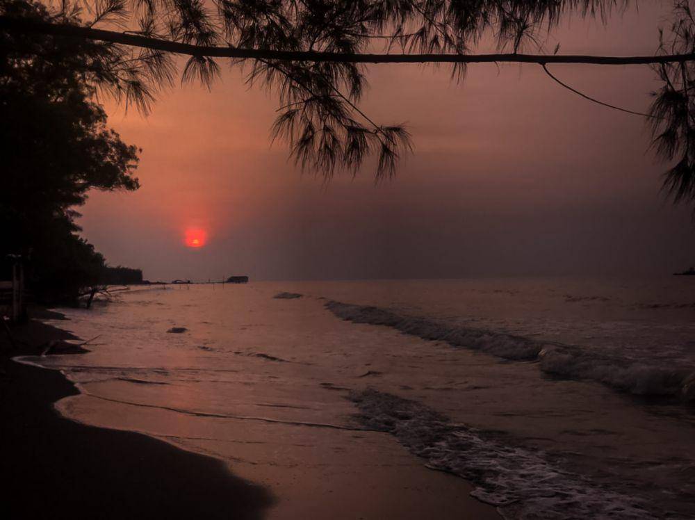 Pantai Purwahamba Indah Tegal (Dok. Pribadi/Tamara Febriyanti)