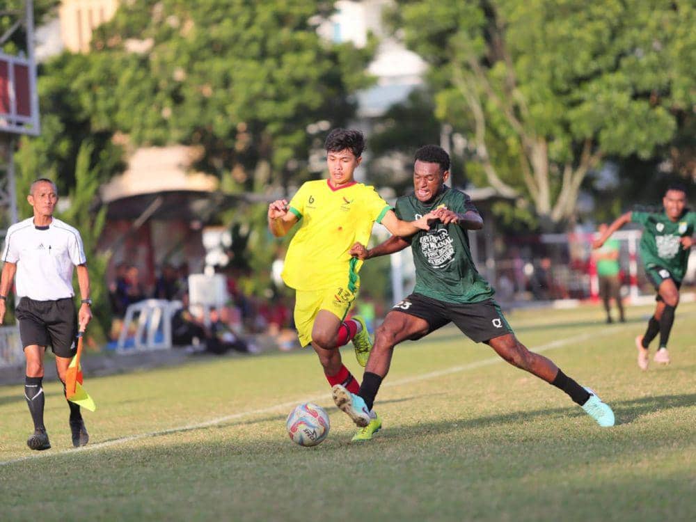 Duel tim PON Sumut kontra Papua Pegunungan di Bandun, Minggu (23/6/2024) (dok.tim PON Sumut)