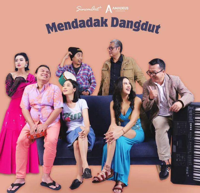 sinopsis dan jadwal tayang film Mendadak Dangdut (Instagram.com/sinemagna)