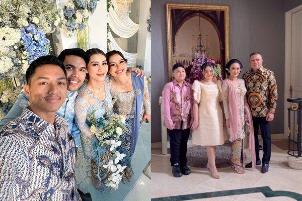 tamu artis di lamaran Thariq Aaliyah (Instagram.com/azriel_hermansyah)