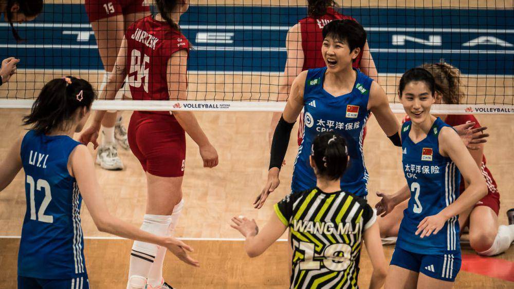 timnas voli putri China di VNL 2023 (volleyballworld.com)