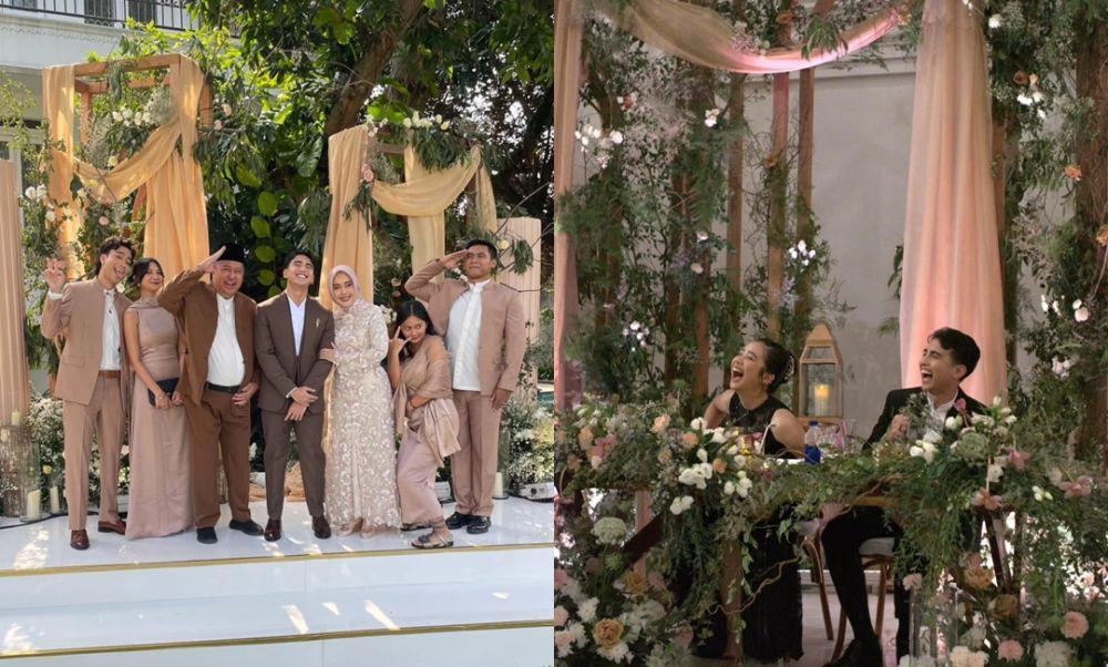7 Dekorasi Pernikahan Vadi Akbar Adik Vidi Aldiano, Bertema Rustic!