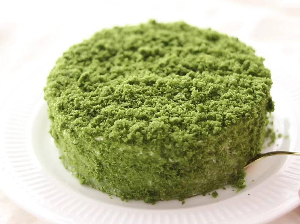 ilustrasi matcha double fromage (YouTube.com/HidaMari Cooking)