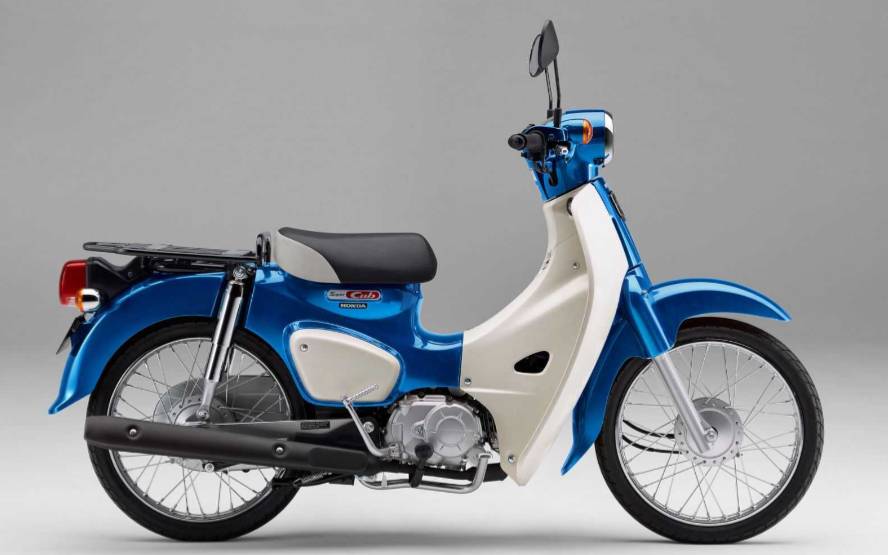Honda Super Cub 50 cc terbaru tahun 2022. (Id.motor1.com)