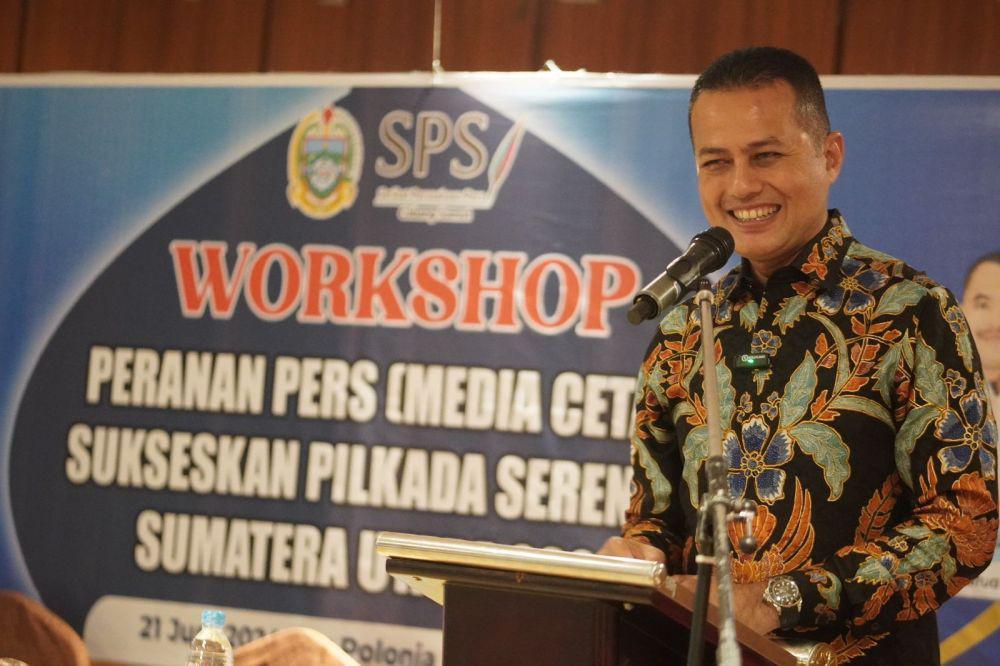 Diskusi Peranan Pers pada Pilkada, Ijeck: Pers Bisa Guncang Suasana