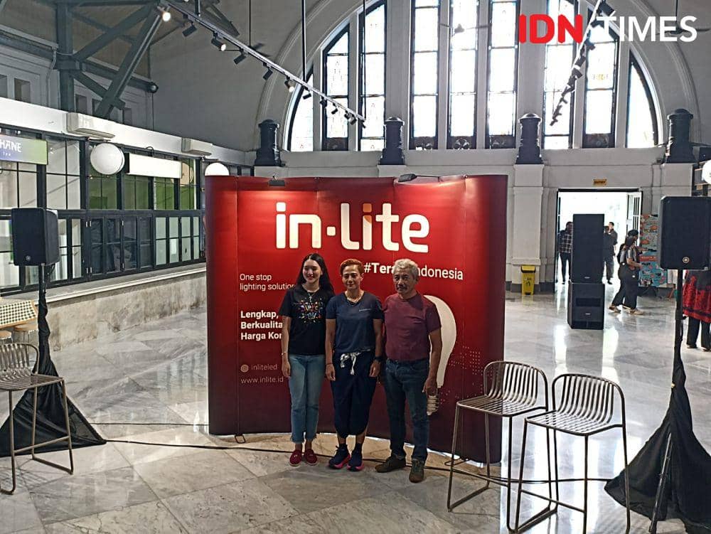 Media Gathering Pameran Jakarta Provoke hasil kolaborasi dengan in-Lite di Pos Bloc. 22 Juni 2024. (IDN Times/M. Tarmizi Murdianto)