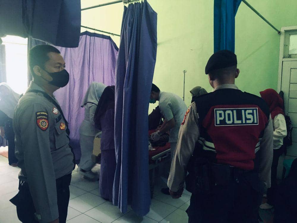 Warga Pringsewu ditemukan tidak sadarkan diri dengan sejumlah luka ditubuhnya. (Dok. Polres Pringsewu).