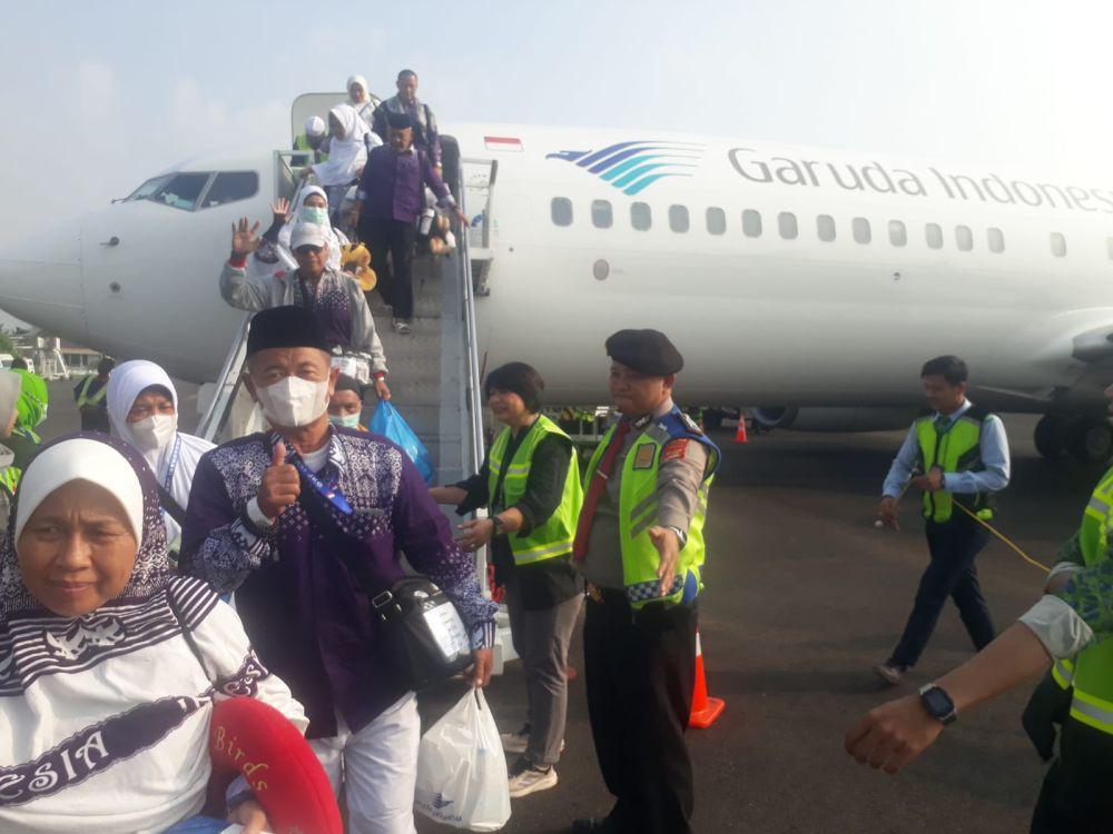 Jemaah Haji Lampung Tiba, Ini Skema Operasional di Bandara Radin Inten