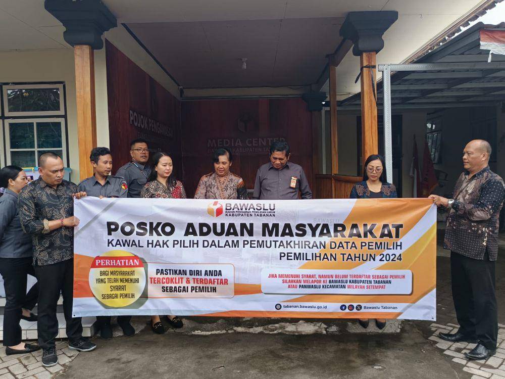 Posko aduan Bawaslu Tabanan (Dok.IDNTimes/Istimewa)
