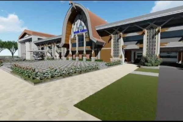 Desain rencana renovasi Kantor Gubernur NTB. (dok. Dinas PUPR NTB)