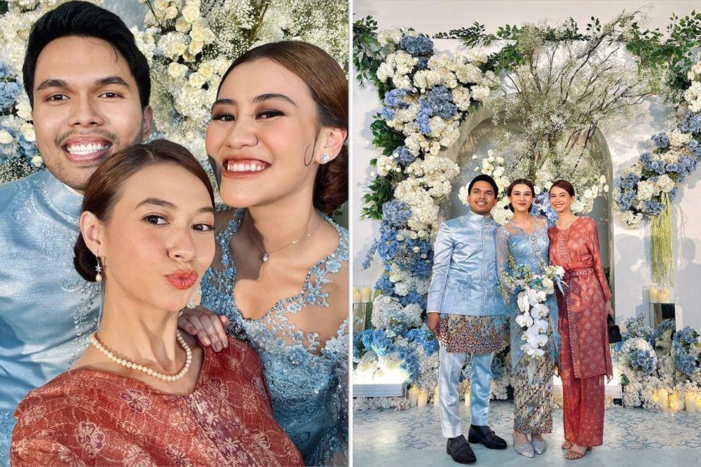 7 Potret Yuki Kato di Lamaran Thariq dan Aaliyah Massaid, Anggun!