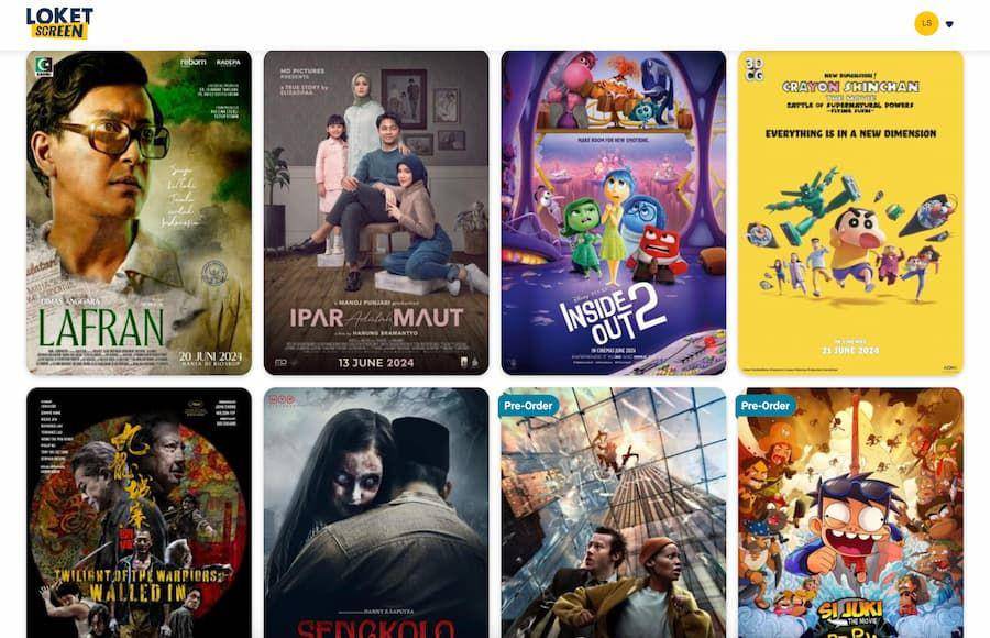 tampilan LOKET Screen (dok. Loket)