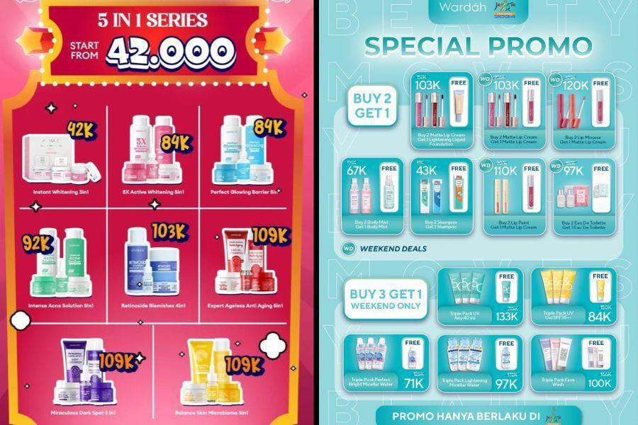 15 Promo Produk Skincare di PRJ, Harga Miring dan Diskon Gila-gilaan!