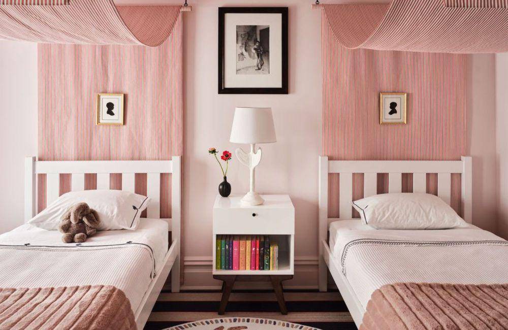 inspirasi desain kanopi tempat tidur anak (elledecor.com)