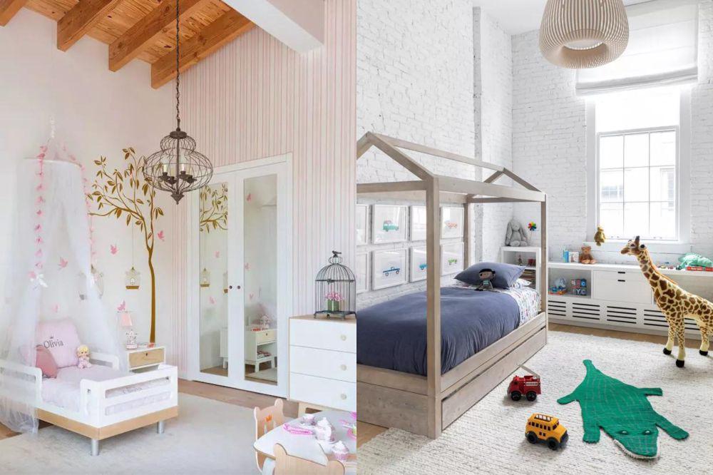 9 Inspirasi Desain Kanopi Tempat Tidur Anak, Bikin Betah!