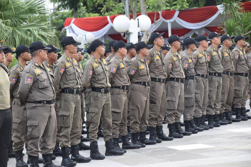 Ilustrasi Satpol PP Surabaya. (Dok. Satpol PP Surabaya)
