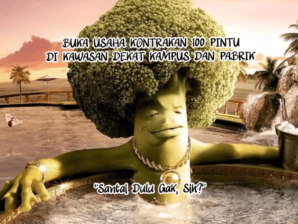 meme gak kerja punya uang banyak (dok. pribadi/Iip Afifullah)
