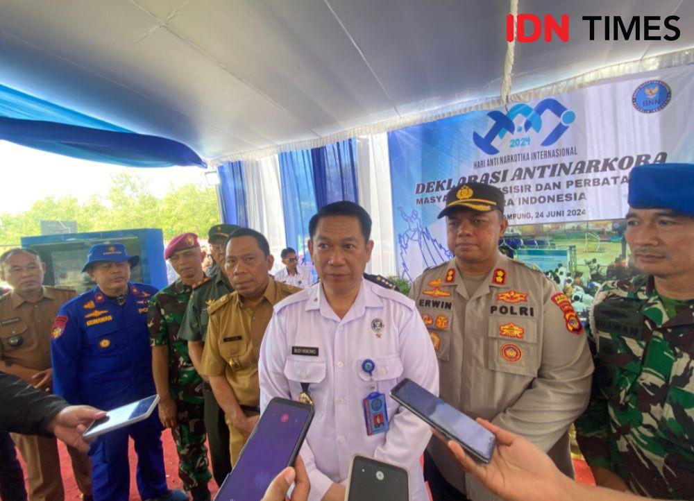 Viral Ojol Order Barang Isi Sabu, Begini Penjelasan BNNP Lampung