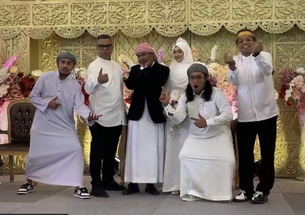 Daftar Tamu Artis di Akad Nikah Mamat Alkatiri dan Nafha Firah